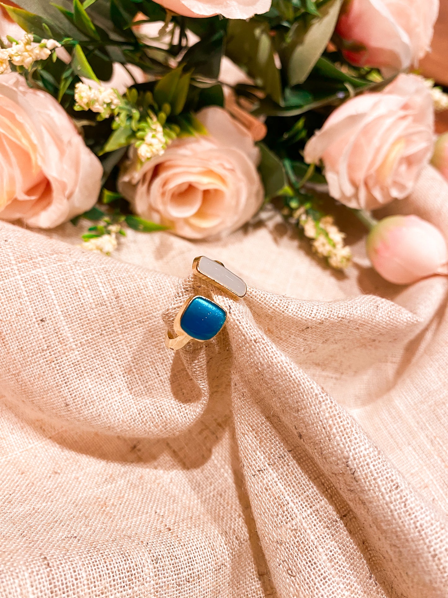Anillo "Dualidad Celeste"